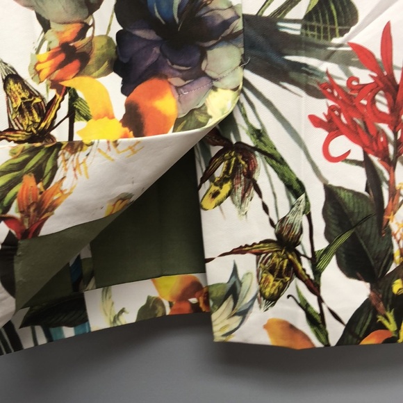 Luna faux leather floral pencil skirt - Picture 3 of 6